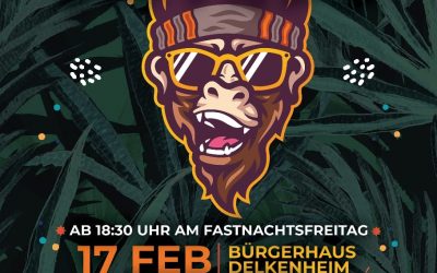 Faschingsfeier Welcome to the Jungle am 17.02 im BÜrgerhaus!